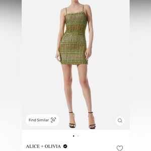 👡ALICE + OLIVIA FIFI MINI CAMI DRESS 👡